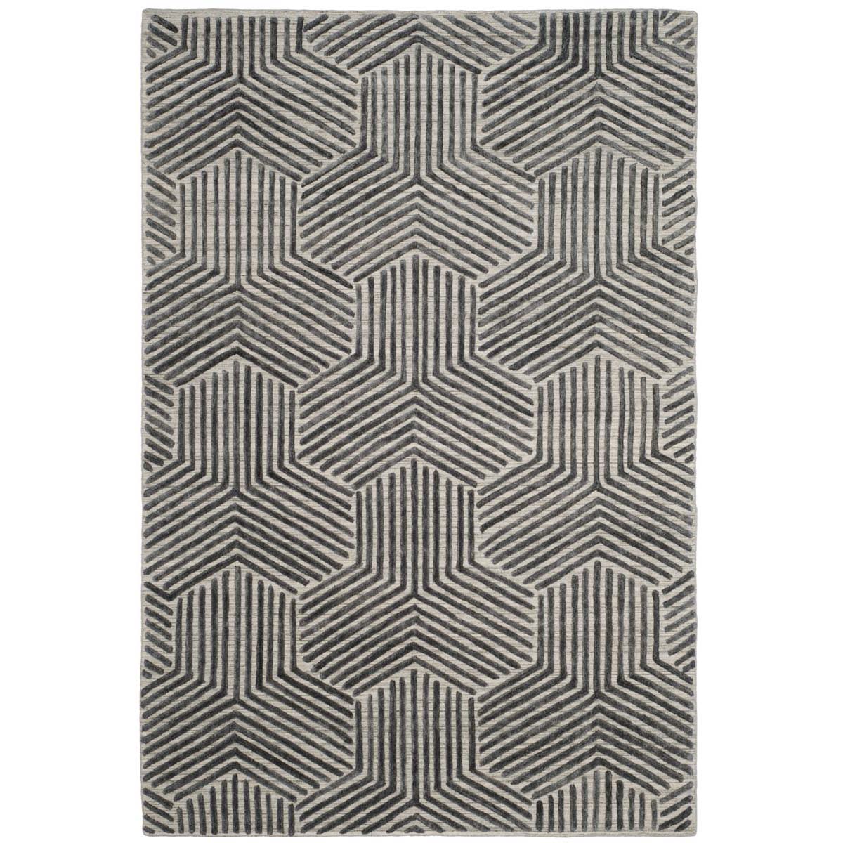 Mirage 351 Rug | Safavieh - MIR351A - Light Grey / Charcoal