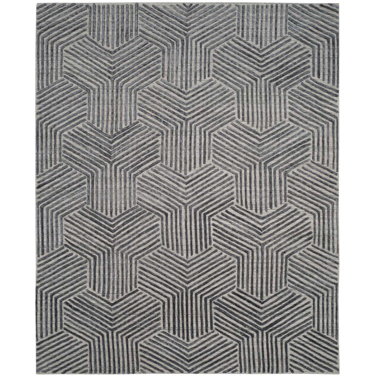 Mirage 351 Rug | Safavieh - MIR351A - Light Grey / Charcoal