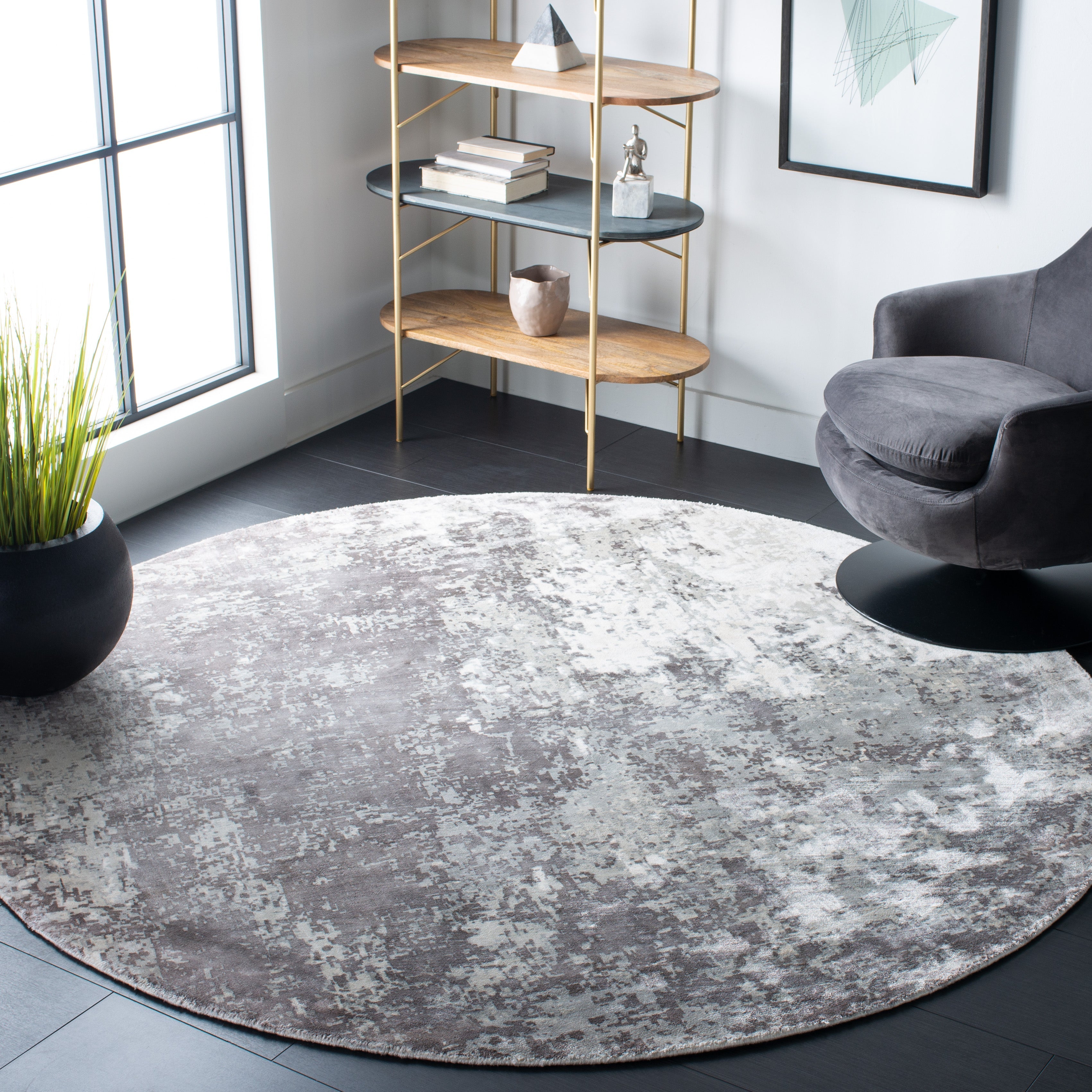 Mirage 411 Rug | Safavieh - MIR411 - Grey