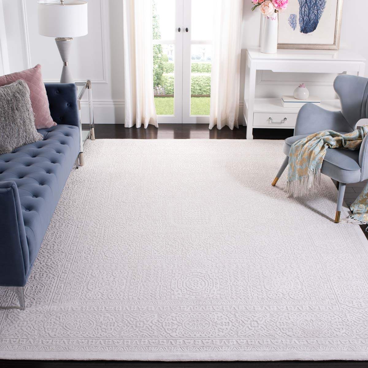 Mirage 502 Rug | Safavieh - MIR502A - Ivory