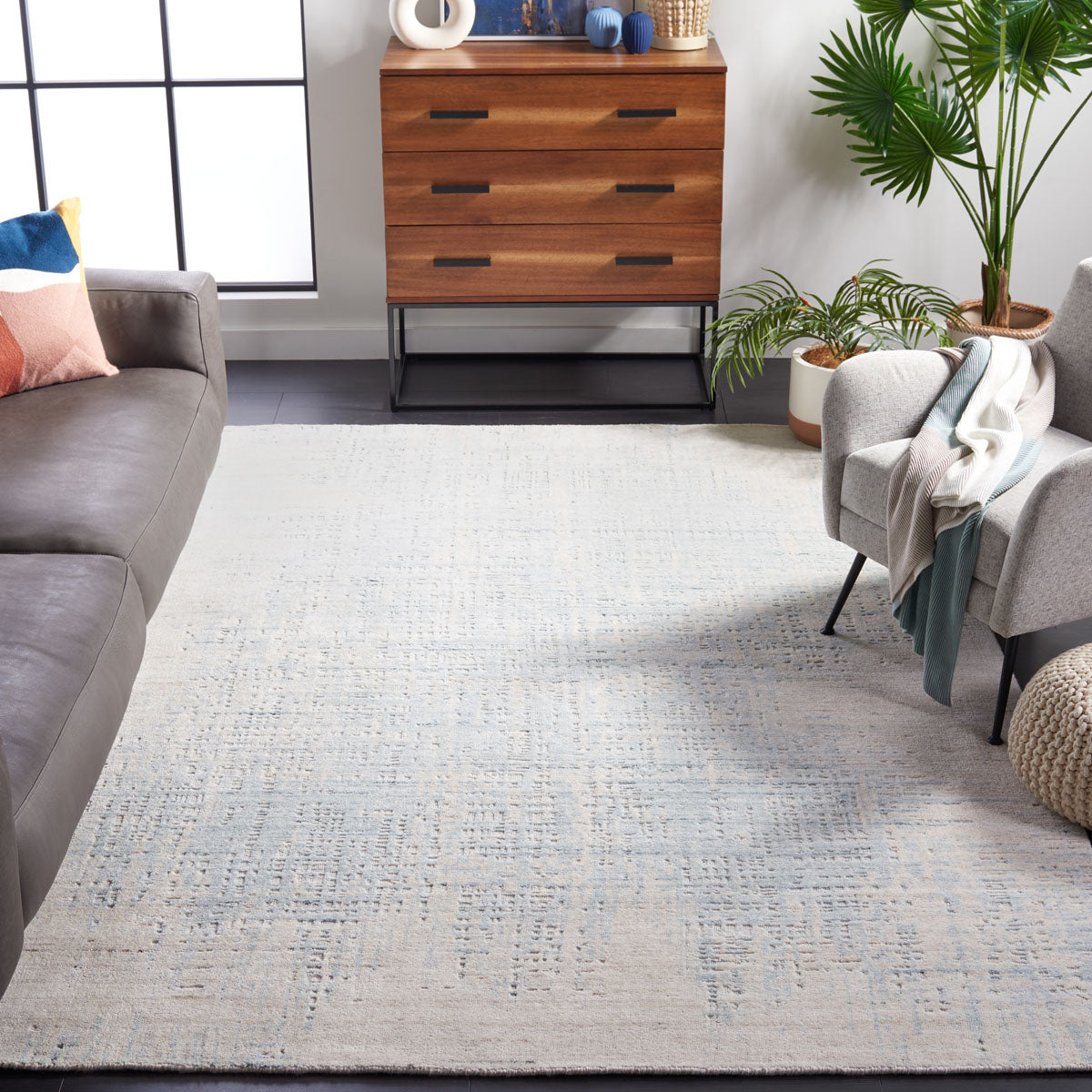 Mirage 534 Rug | Safavieh - MIR534J - Teal / Beige