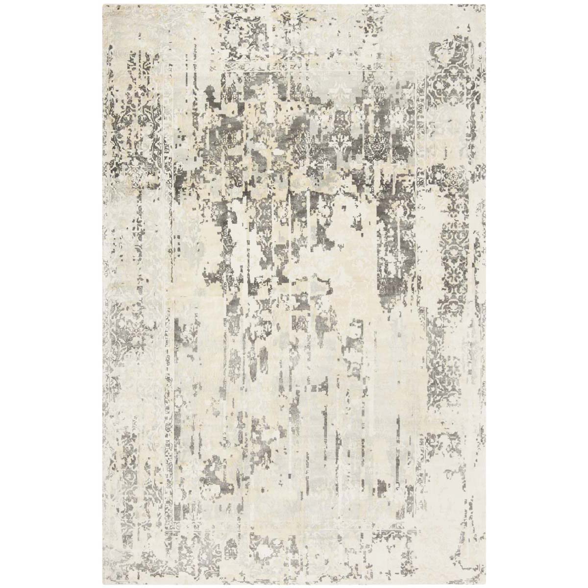 Mirage 551 Rug | Safavieh - MIR551A - Ivory / Grey