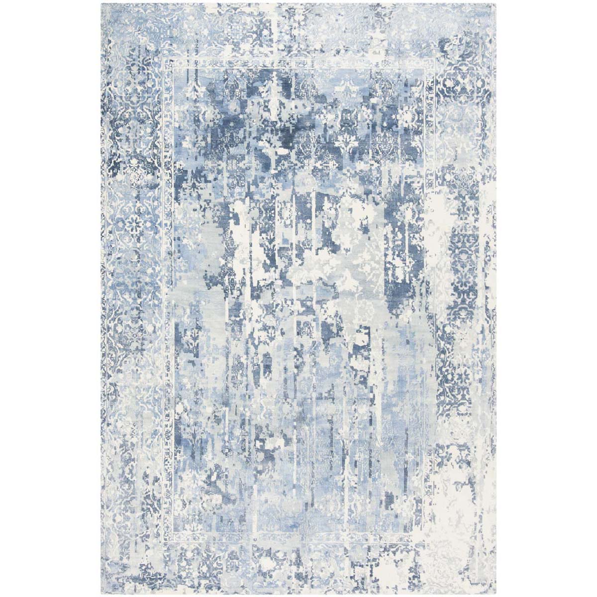 Mirage 551 Rug | Safavieh - MIR551B - Ivory / Blue