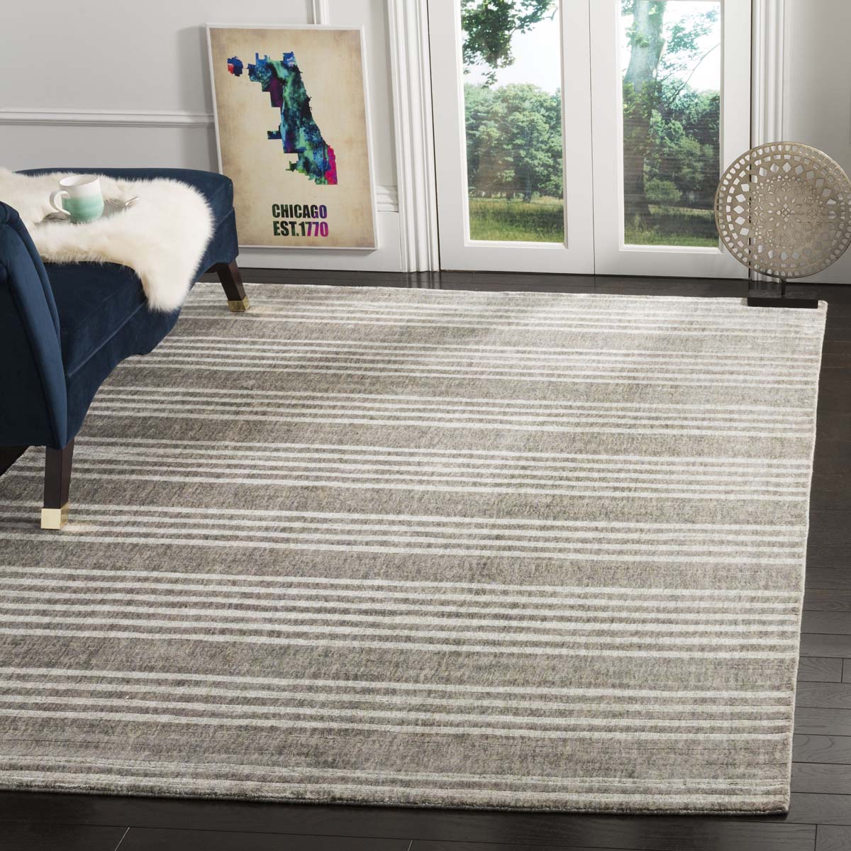 Mirage 631 Rug | Safavieh - MIR631A - Slate