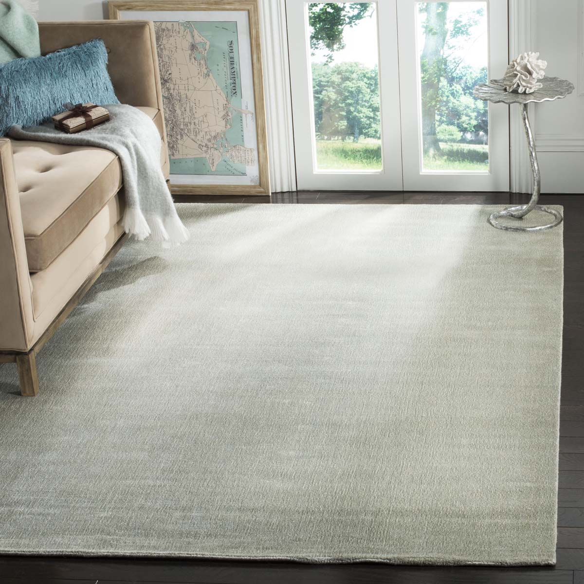 Mirage 637 Rug | Safavieh - MIR637E - Fog