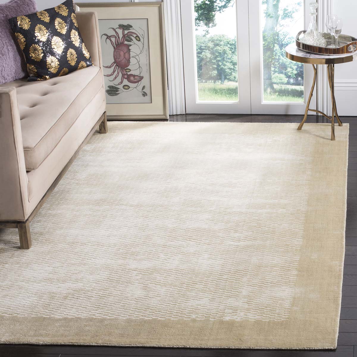 Mirage 721 Rug | Safavieh - MIR721C - Taupe