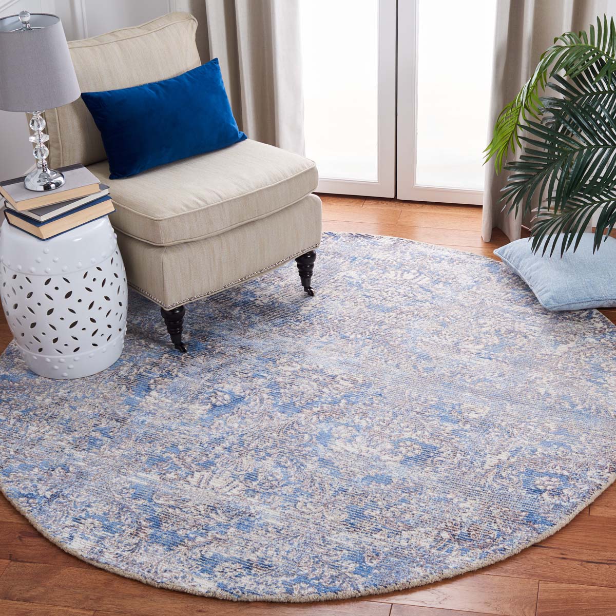 Mirage 735 Rug | Safavieh - MIR735N - Navy / Ivory