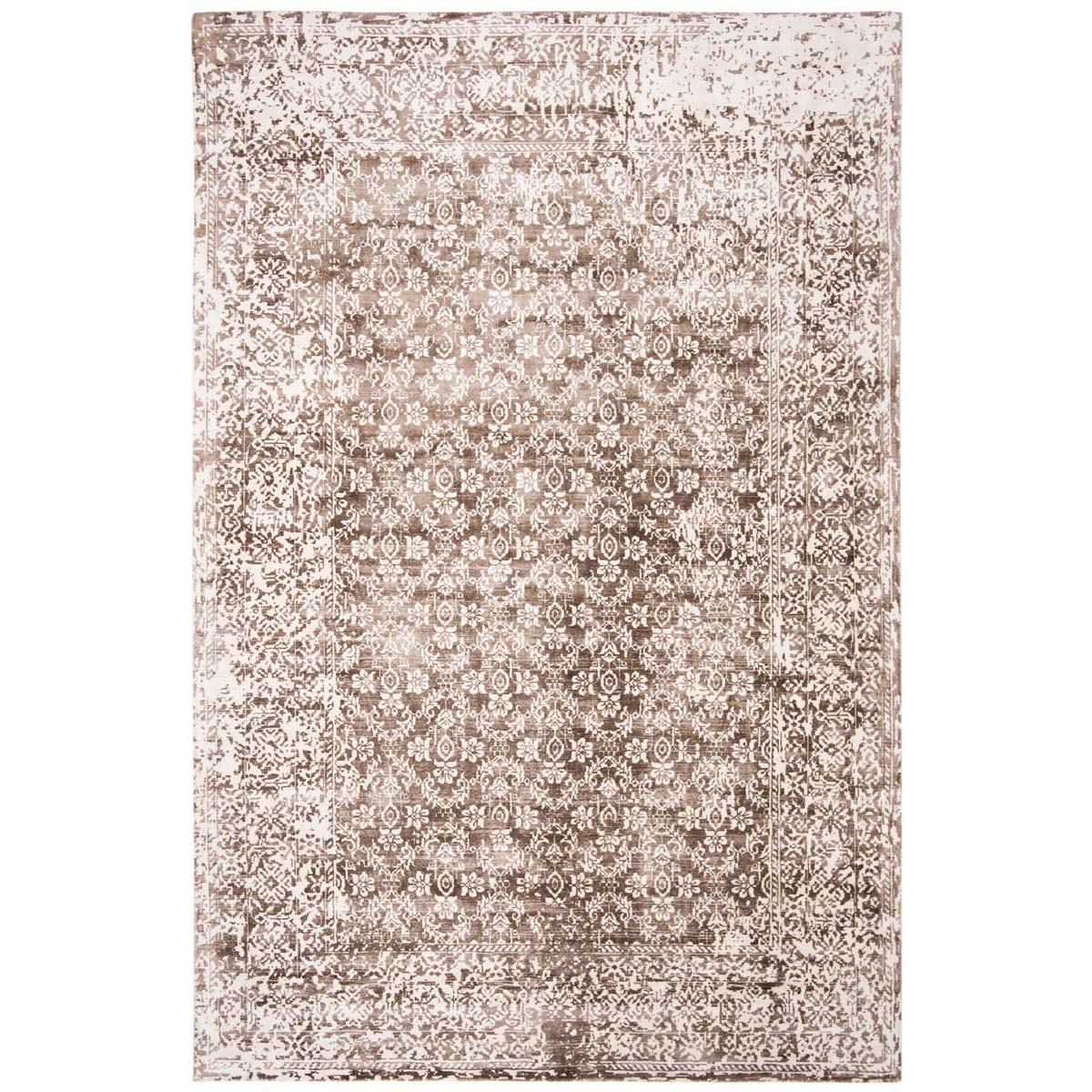 Mirage 755 Rug | Safavieh MIR755C - Ivory / Light Brown