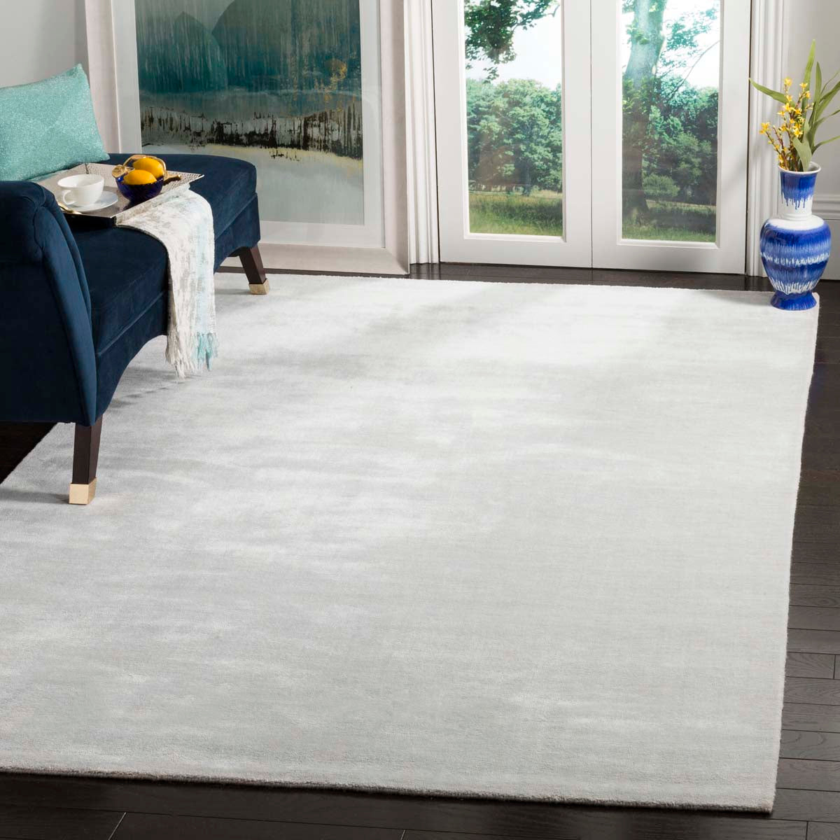 Mirage 801 Rug | Safavieh MIR801A - Silver / Grey