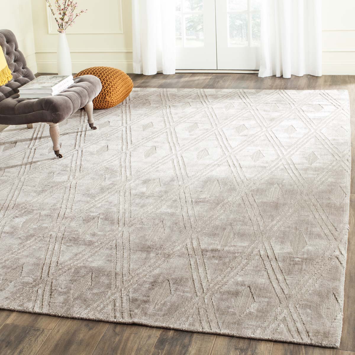 Mirage 851 Rug | Safavieh MIR851C - Grey