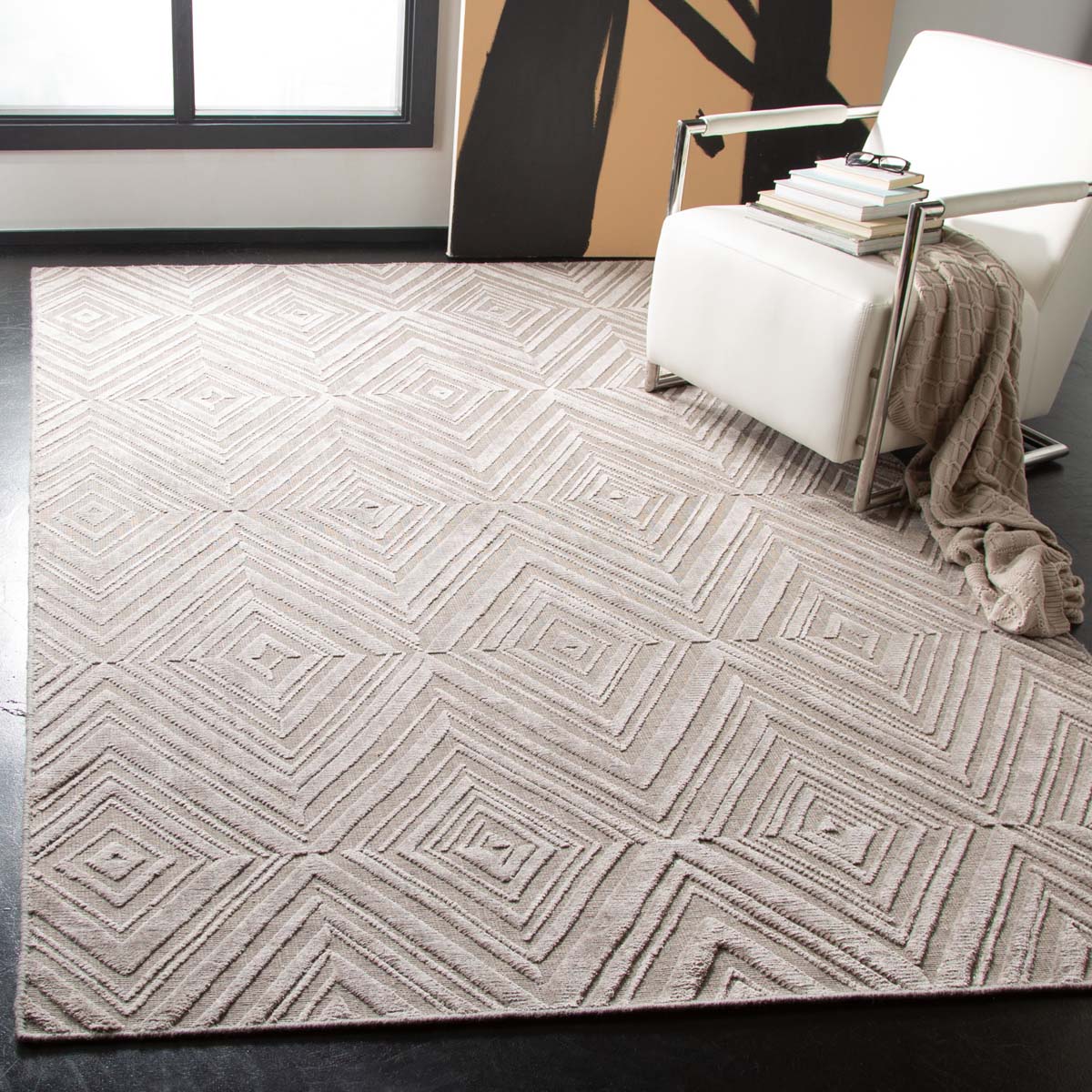 Mirage 852 Rug | Safavieh MIR852A - Grey