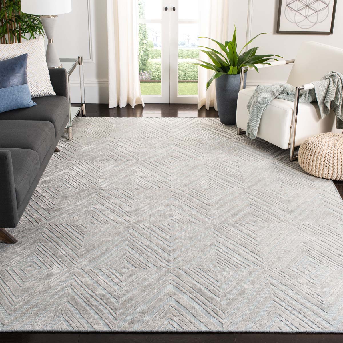 Mirage 852 Rug | Safavieh MIR852B - Blue