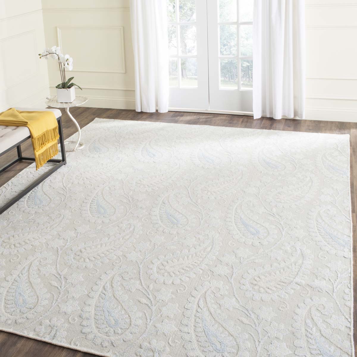 Mirage 855 Rug | Safavieh MIR855C - Light Blue