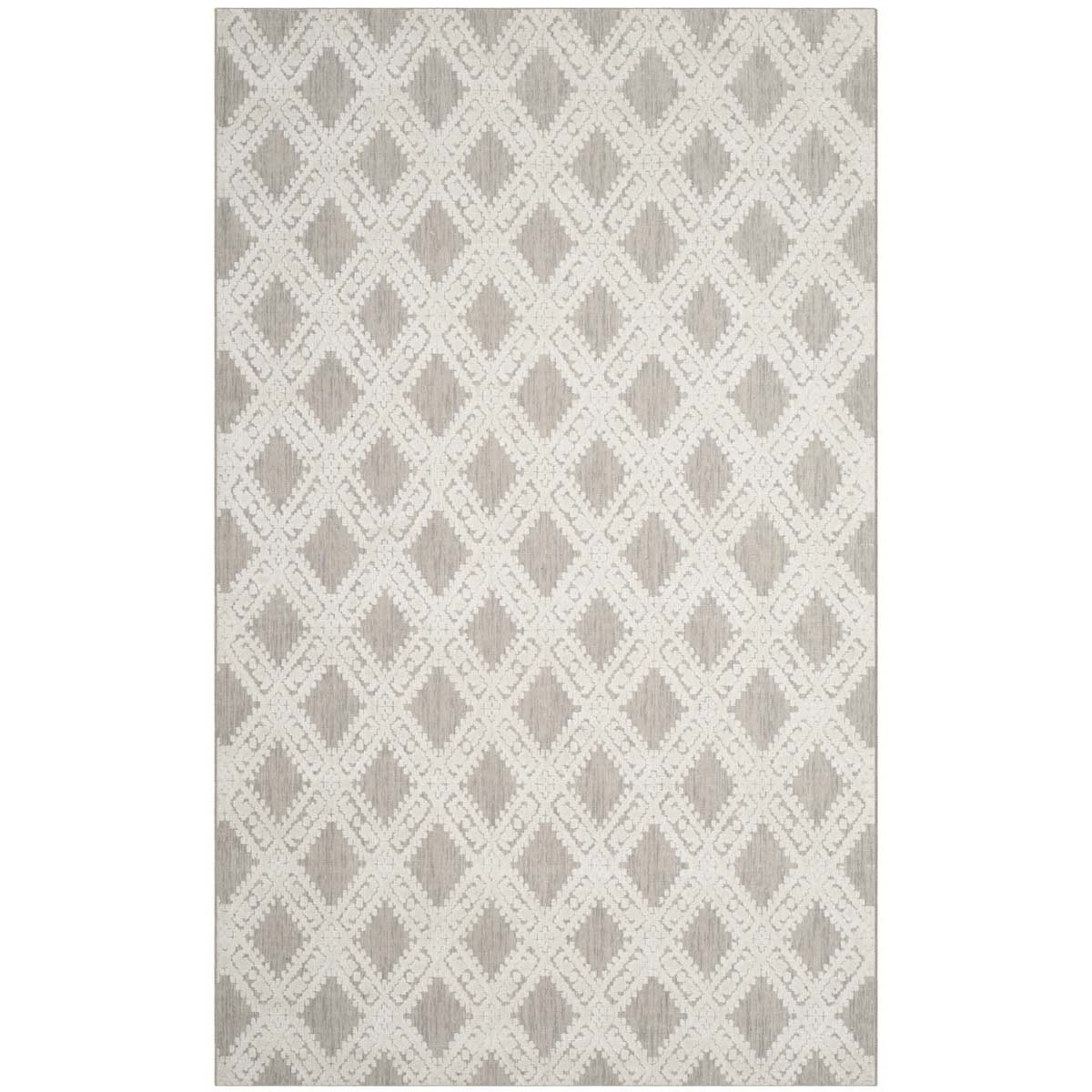 Mirage 901 Rug | Safavieh MIR901A - Silver / Ivory