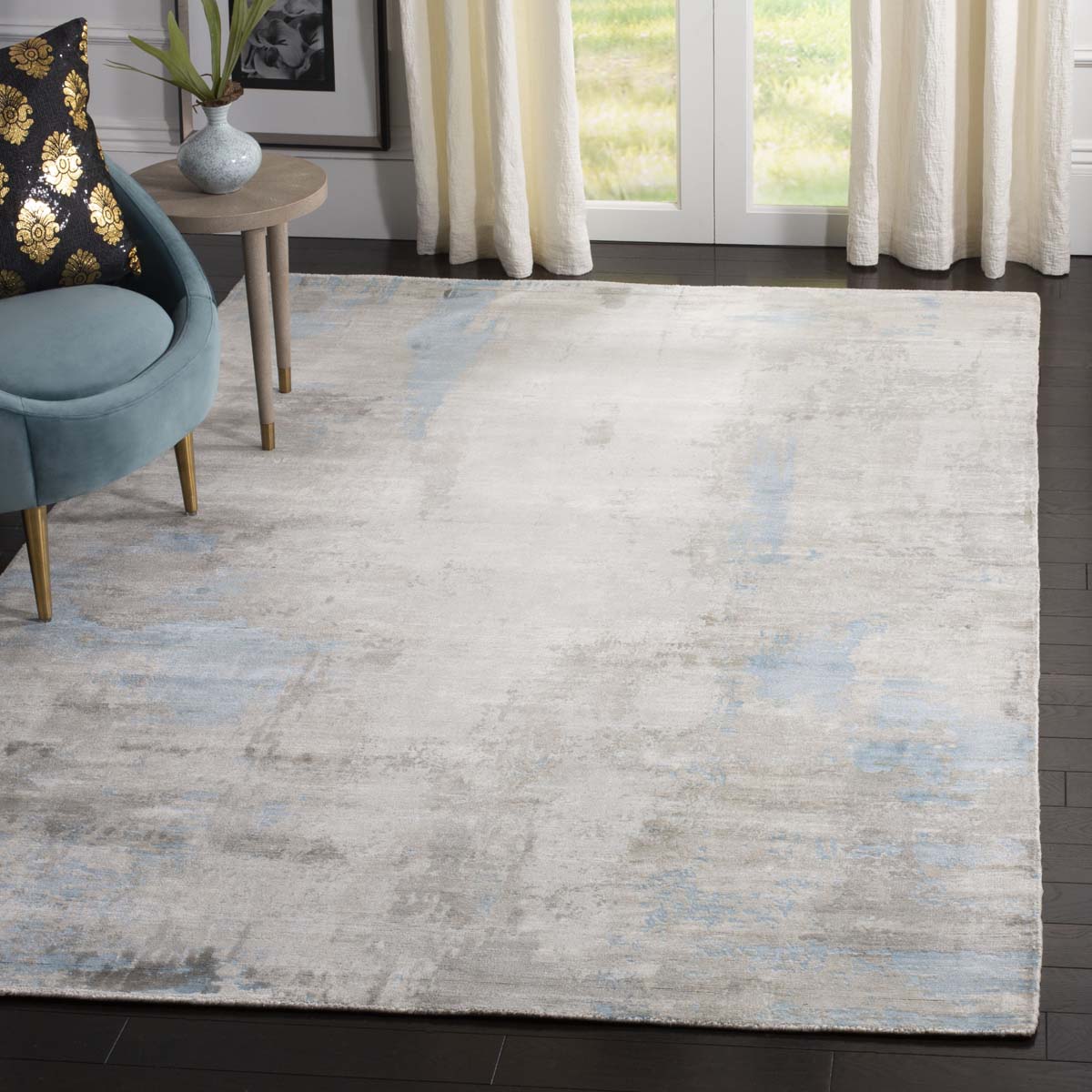 Mirage 970 Rug | Safavieh MIR970M - Blue