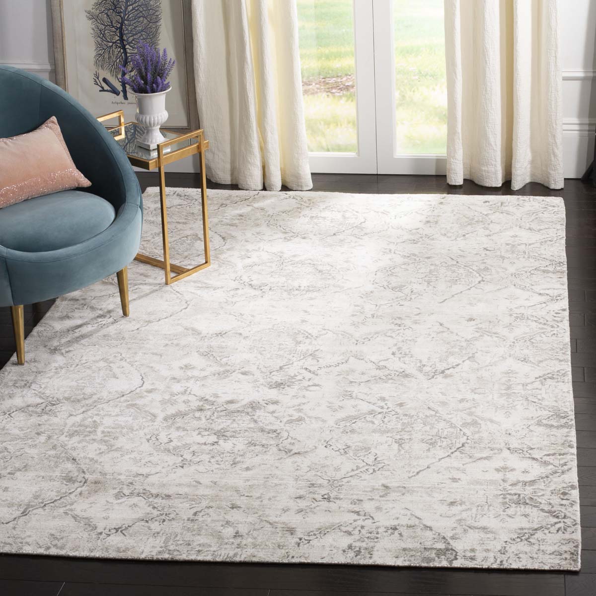 Mirage 971 Rug | Safavieh MIR971F - Grey