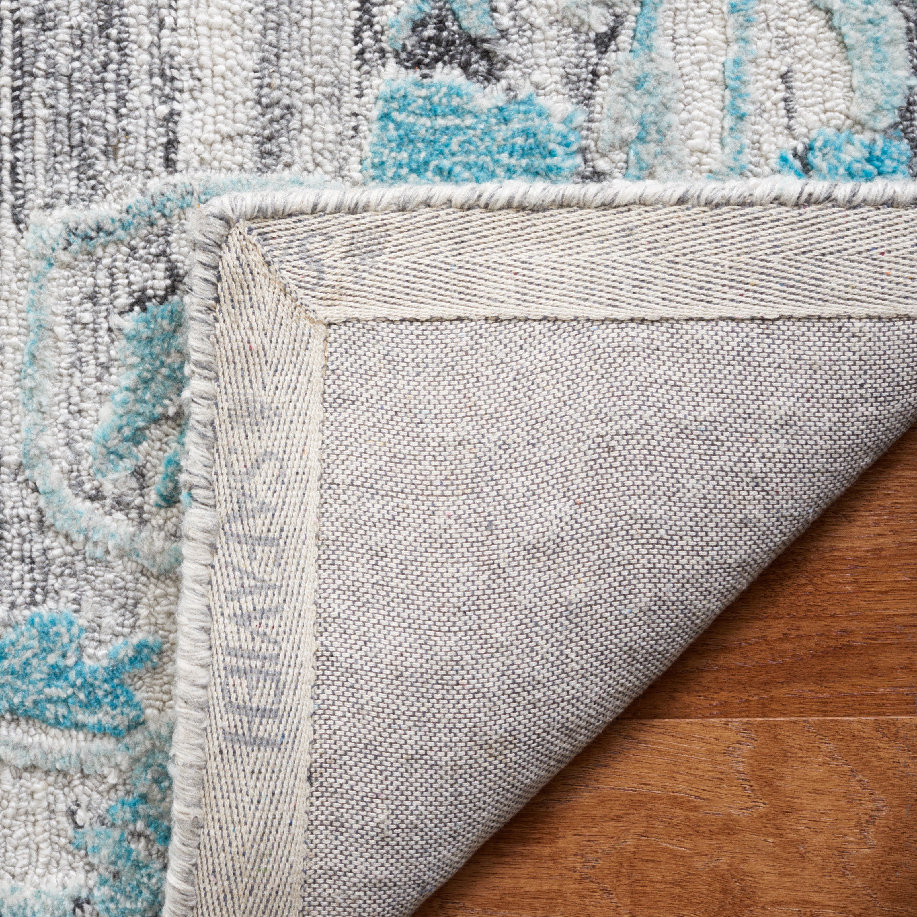 Grey / Teal
