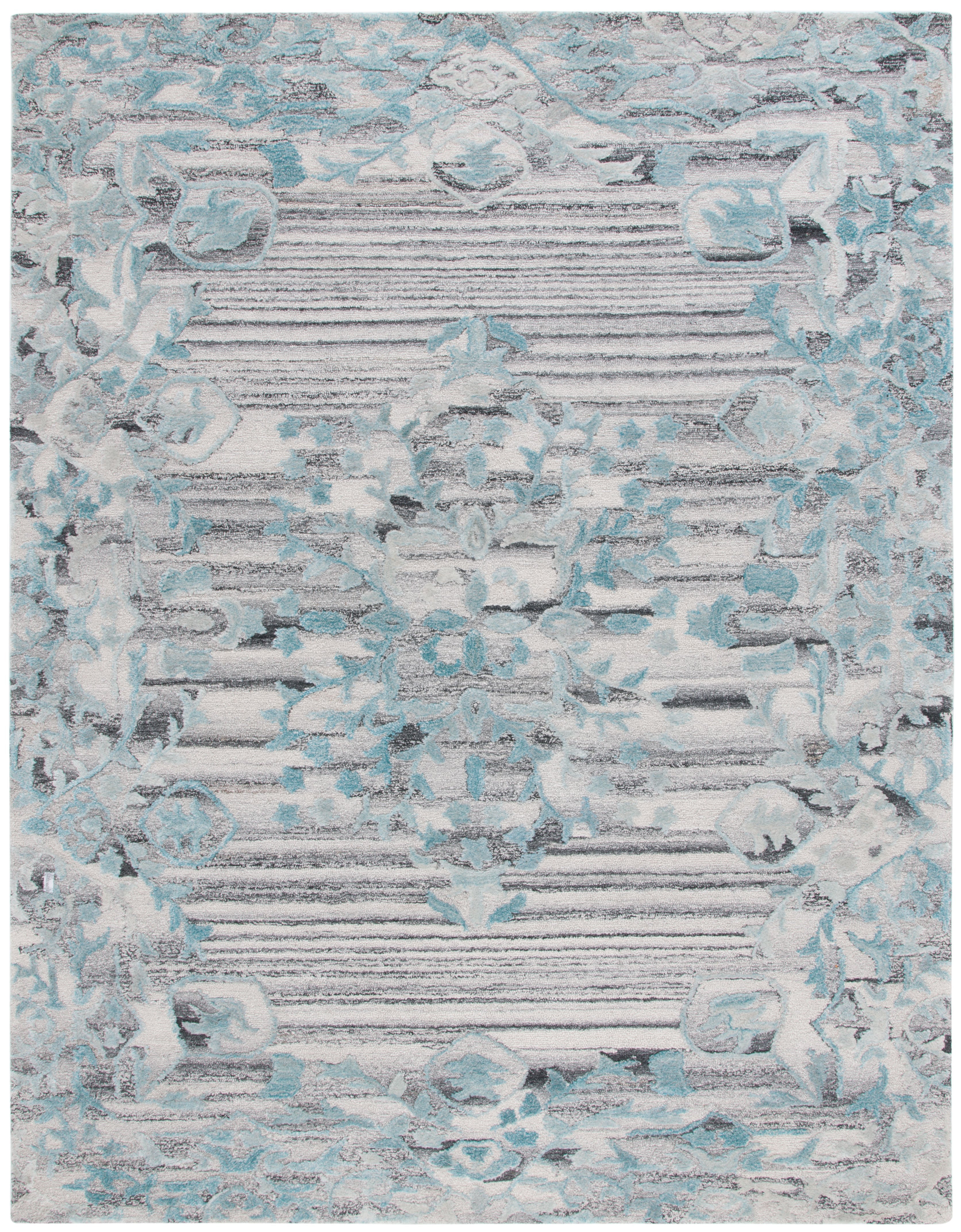 Grey / Teal