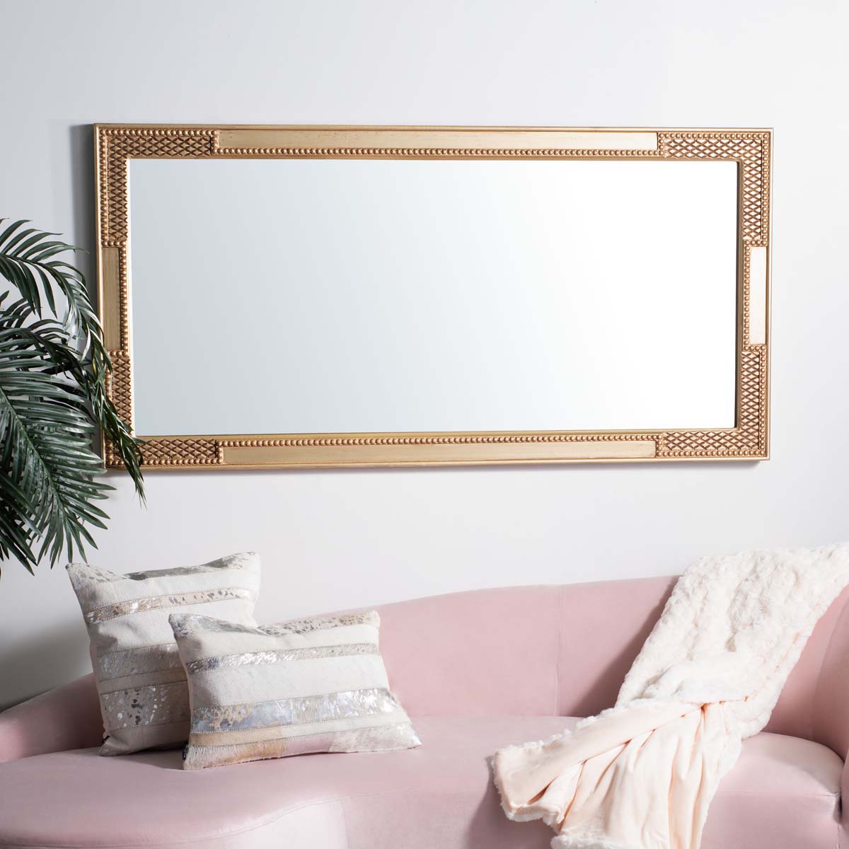 Lerson Mirror | Safavieh - Antique Gold