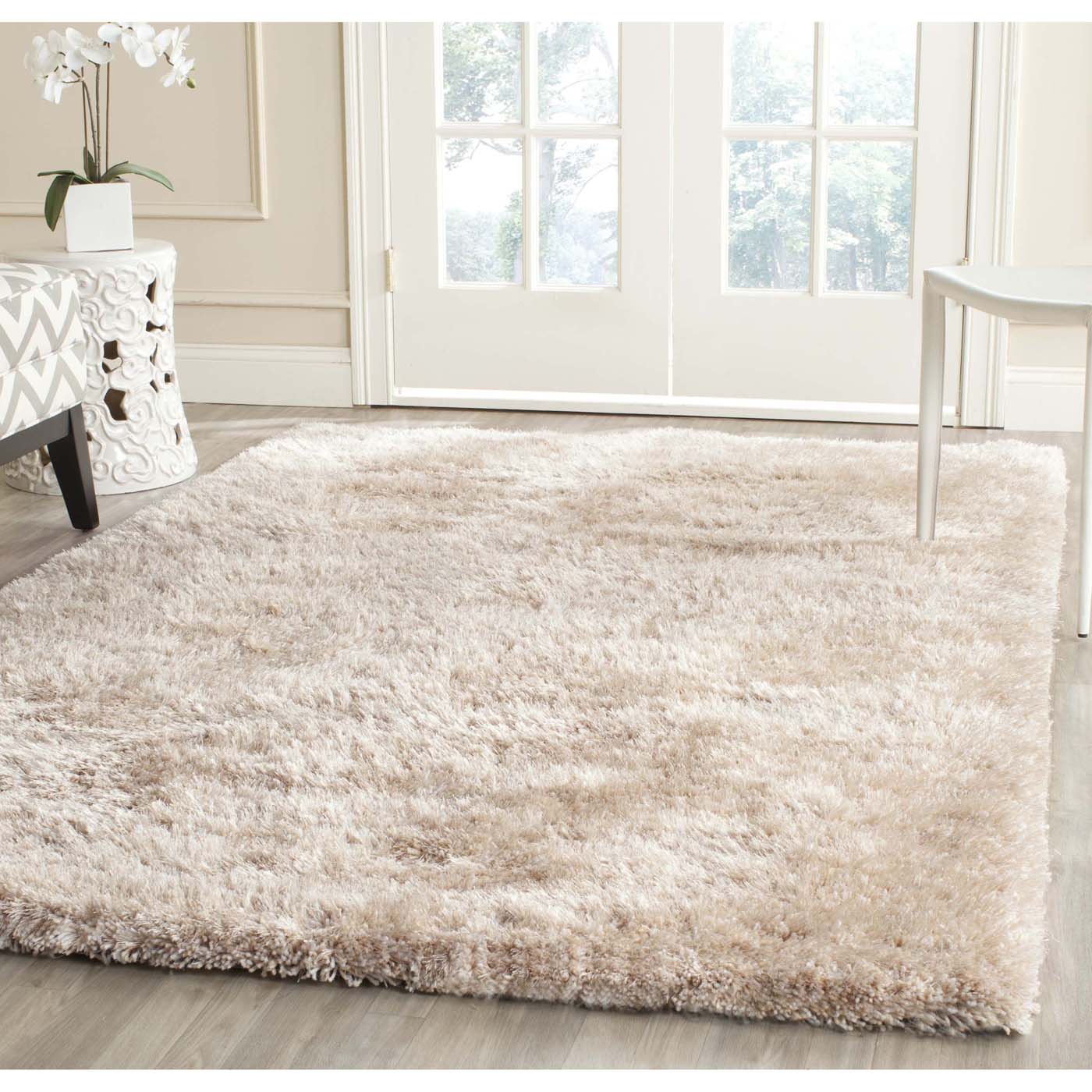 Martha Stewart 0562 Shag Rug | Martha Stewart - MSR0562 - Champagne