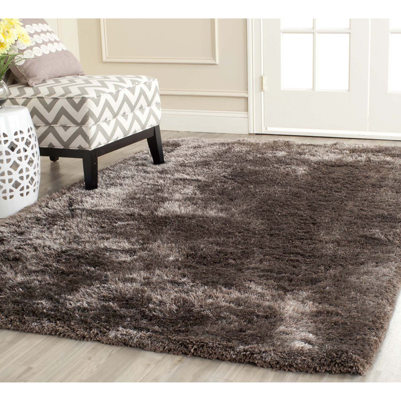 Martha Stewart 0562 Shag Rug | Martha Stewart - MSR0562 - Latte