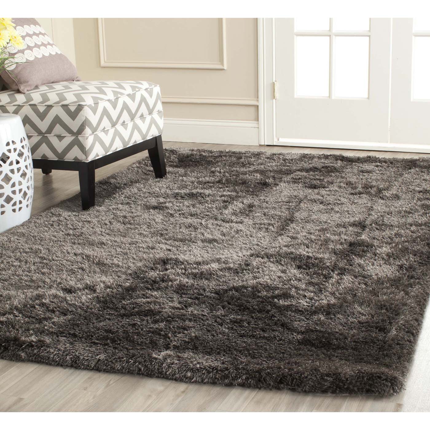 Martha Stewart 0562 Shag Rug | Martha Stewart - MSR0562 - Charcoal