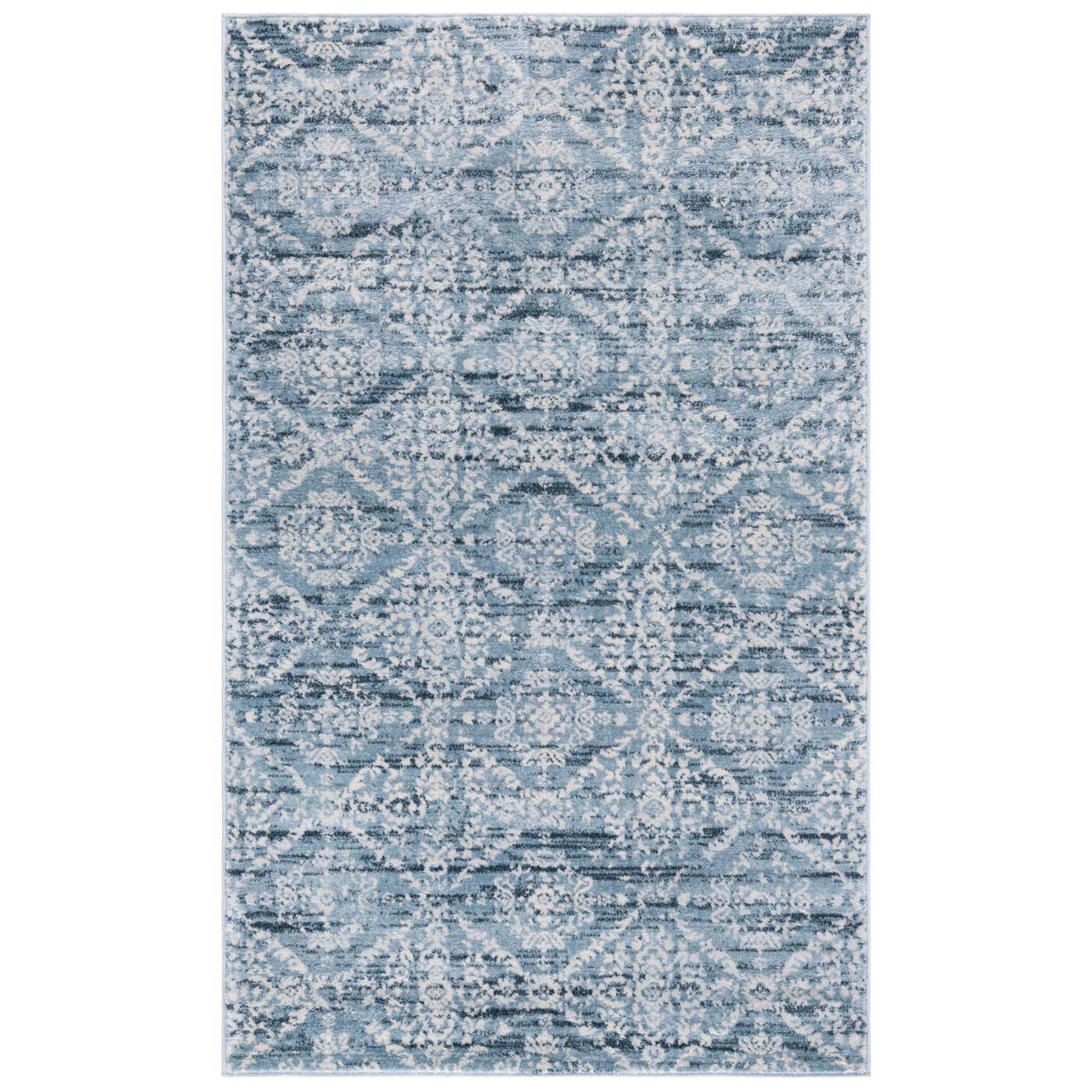 Martha Stewart 0953 Rug | Martha Stewart - MSR0953 - Denim Blue / Ivory