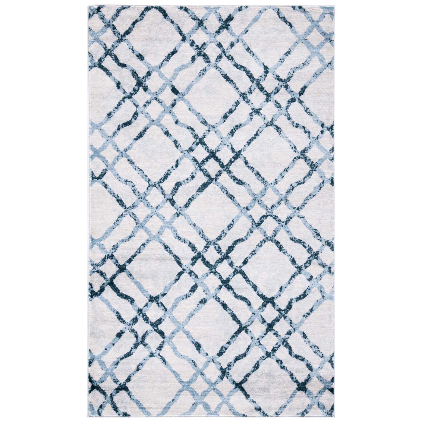 Martha Stewart 0957 Rug | Martha Stewart - MSR0957 - Ivory / Turquoise