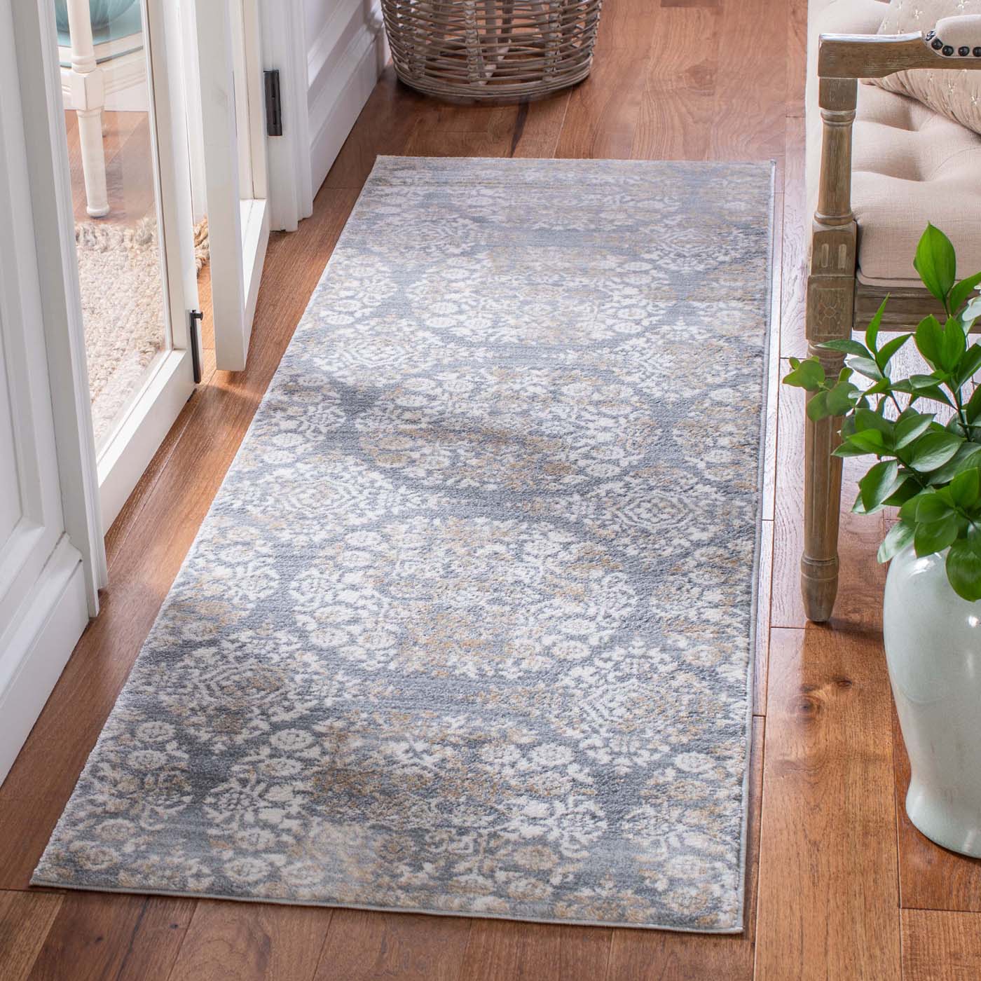 Martha Stewart 0958 Rug | Martha Stewart - MSR0958 - Silver / Ivory