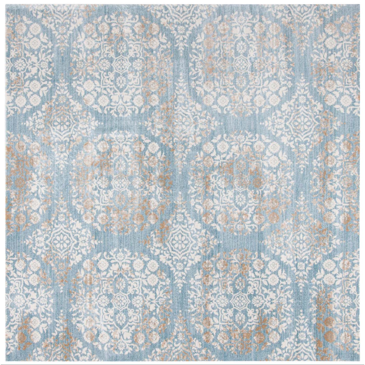 Martha Stewart 0958 Rug | Martha Stewart - MSR0958 - Denim Blue / Ivory