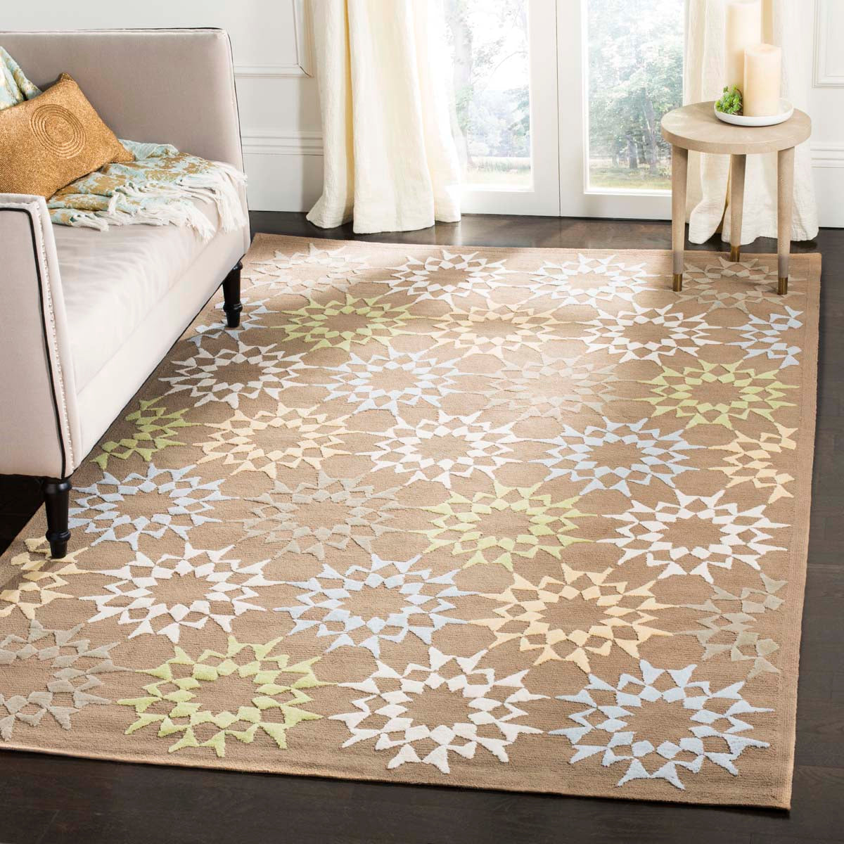 Martha Stewart 1843 Rug | Martha Stewart - MSR1843 - Pebble / Grey