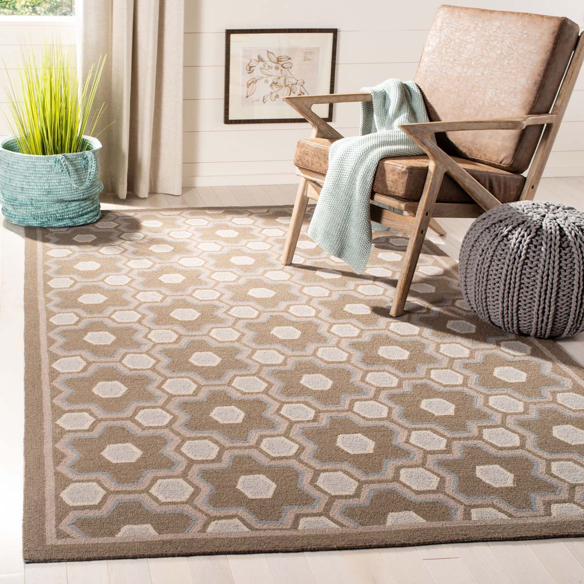 Martha Stewart 2327 Rug | Martha Stewart - MSR2327 - Molasses Brown