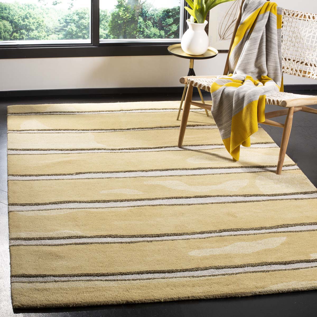 Martha Stewart 3617 Rug | Martha Stewart - MSR3617 - Toffee Gold