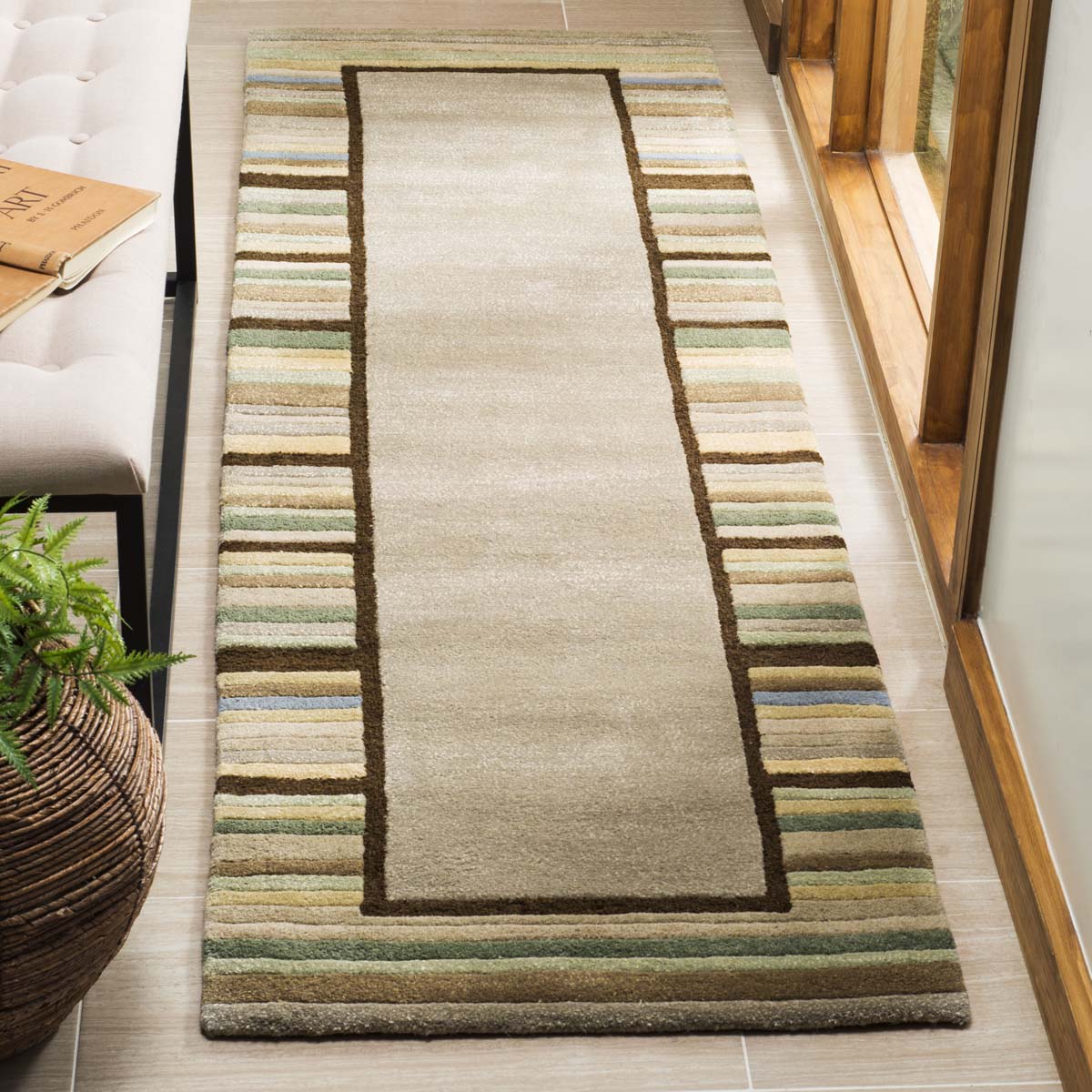 Martha Stewart 4715 Rug | Martha Stewart - MSR4715 - Tadpole Green