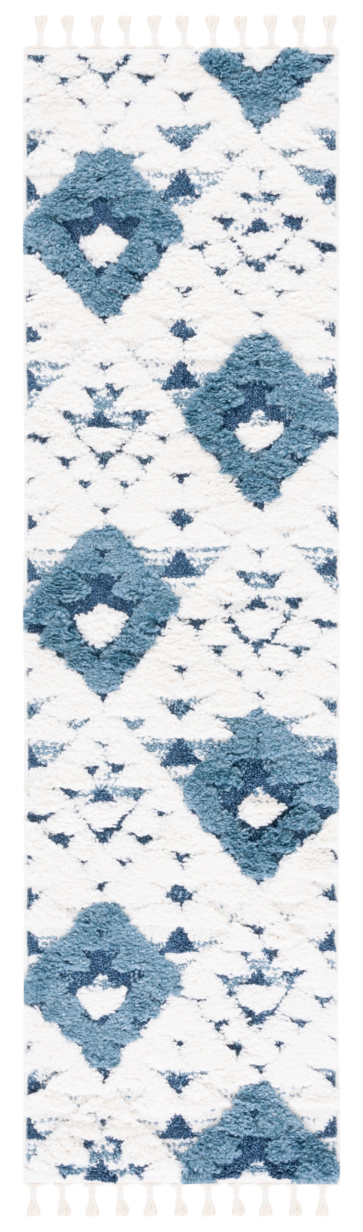 Blue / Ivory