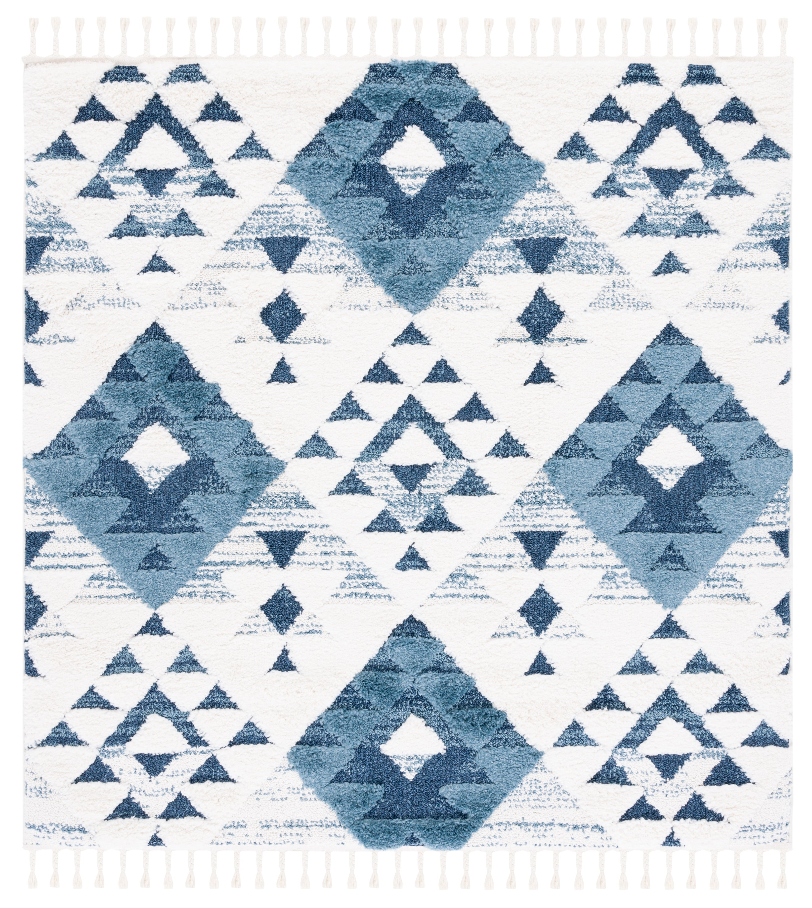 Blue / Ivory