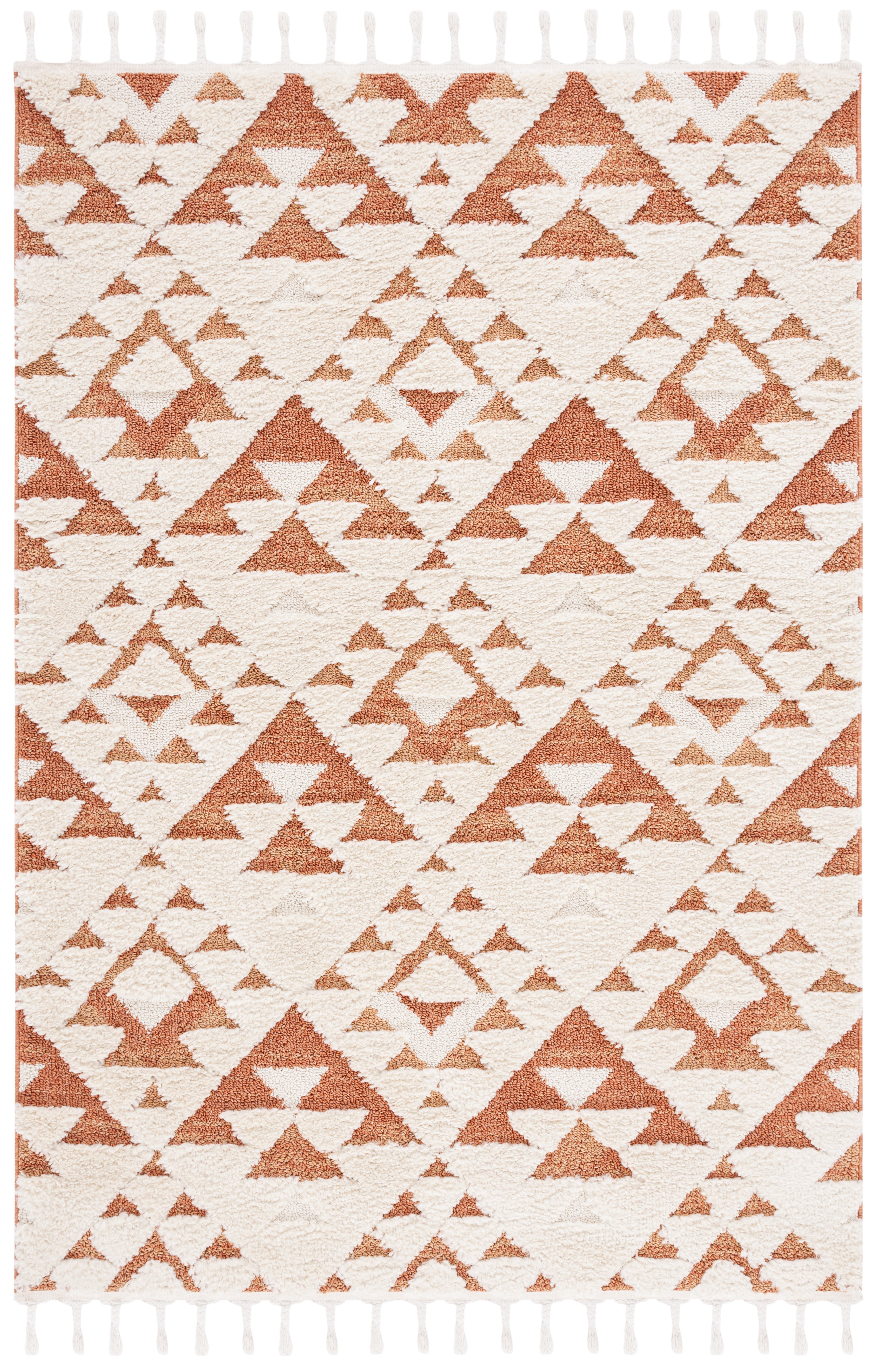 Ivory / Brick Rust