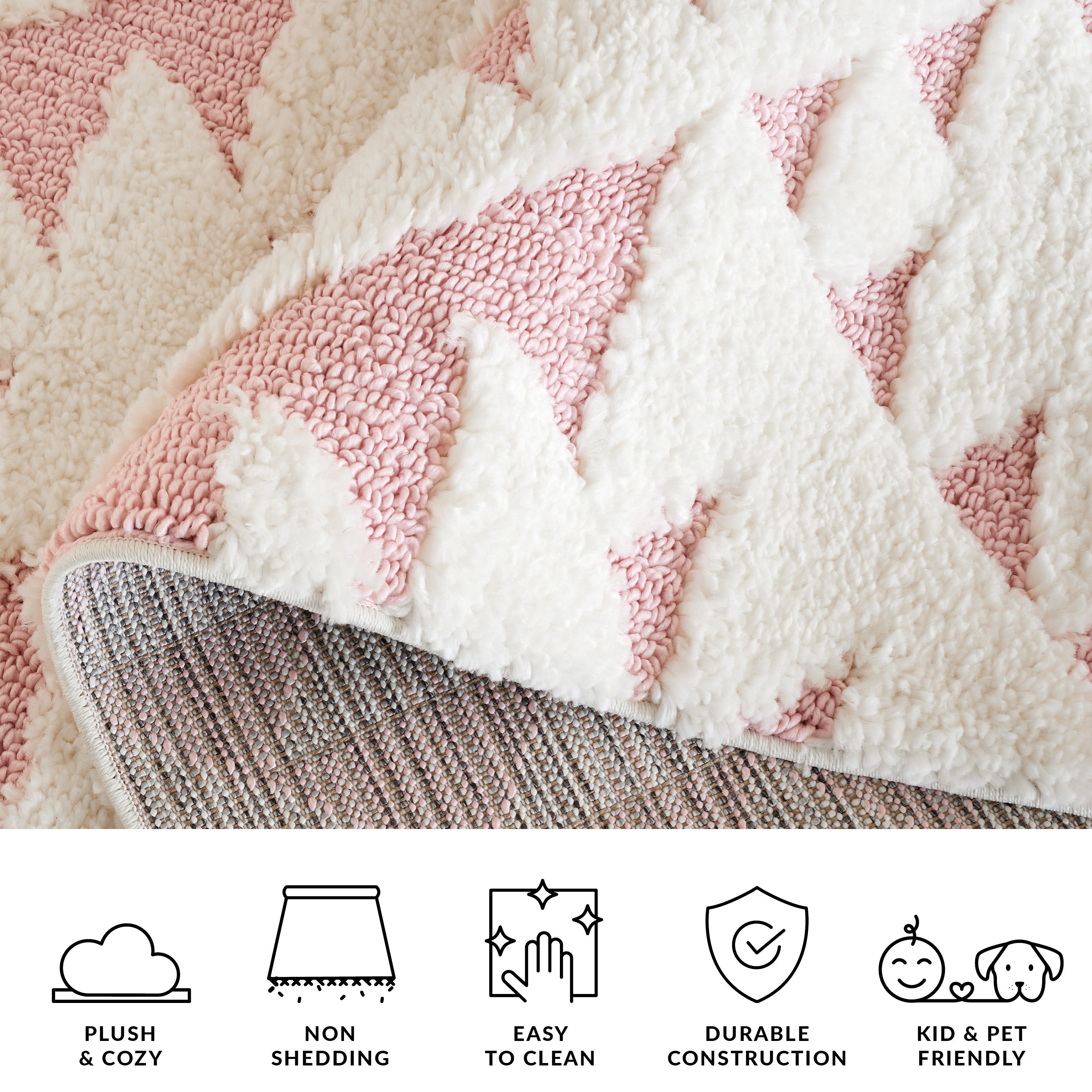 Ivory / Pink