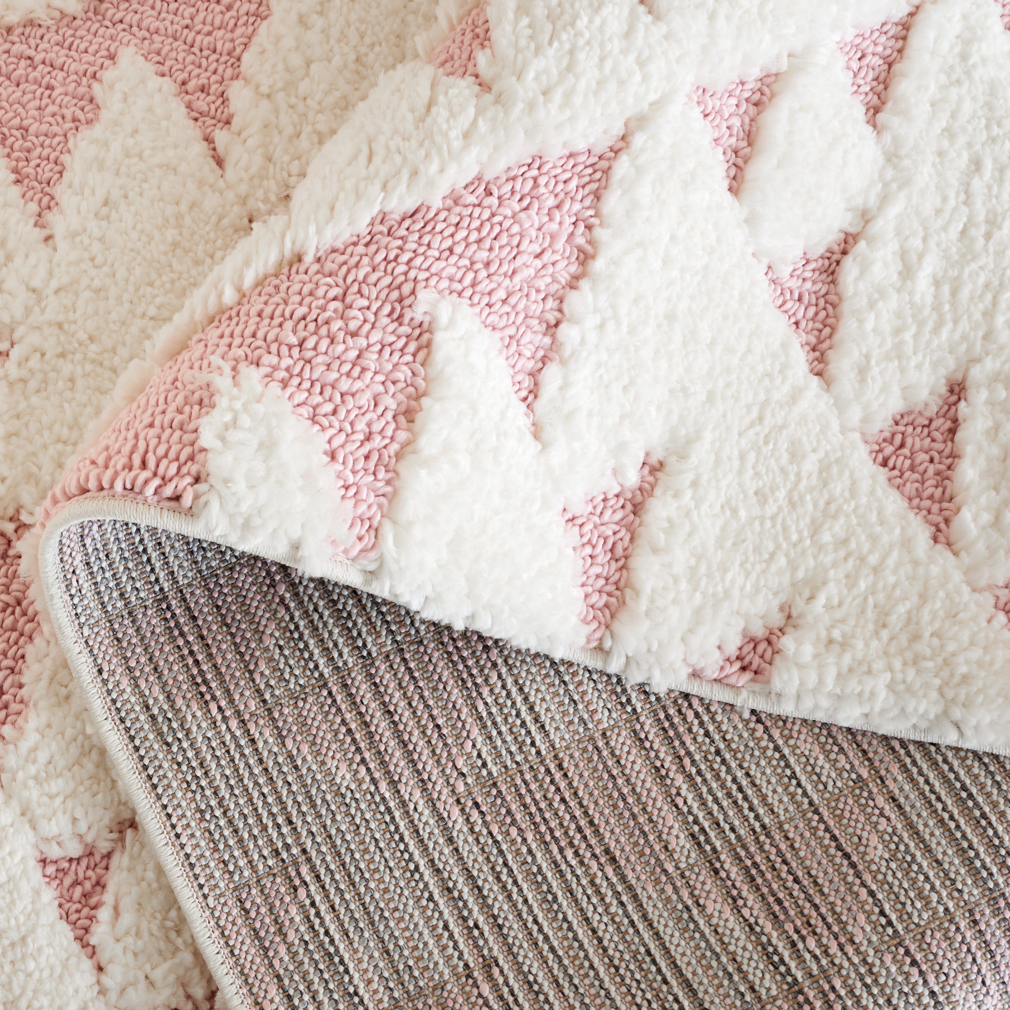 Ivory / Pink