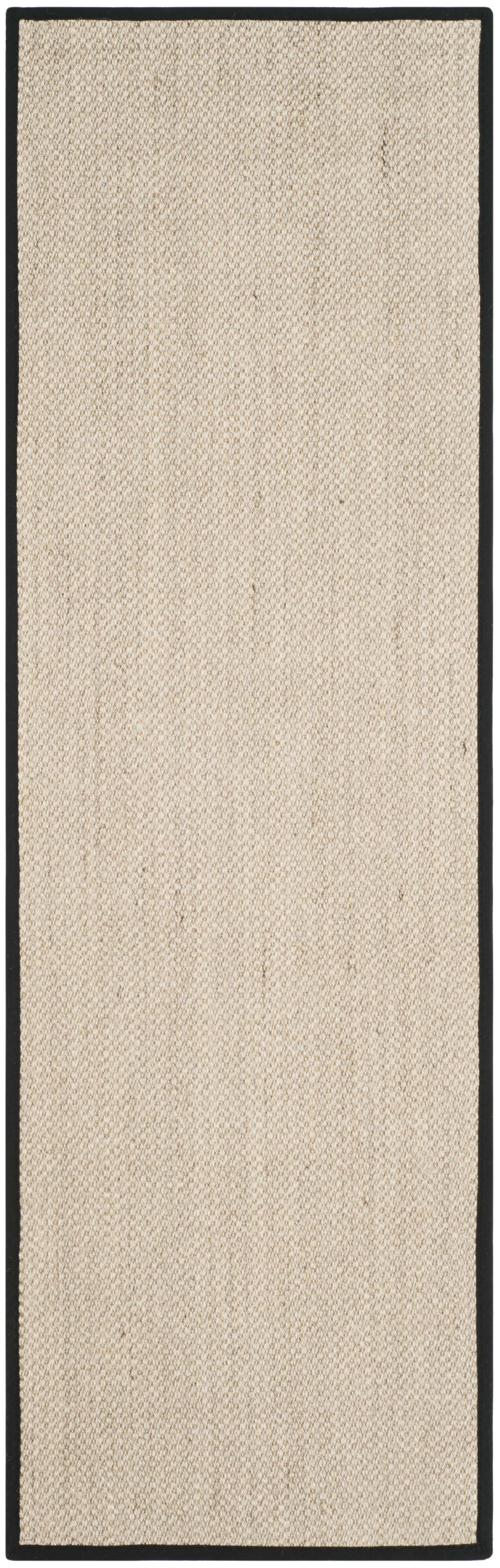 Safavieh Natural Fiber 43A Rug, NF143A - Marble / Black
