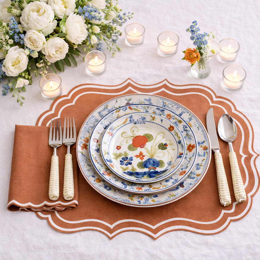 The Enchanted Home Newport Placemat & Napkin - Thumbnail 3
