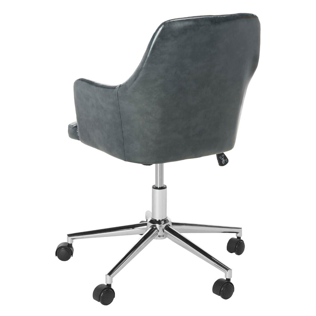 Cadence Swivel Office Chair | Safavieh - OCH7500 - Dark Grey / Chrome