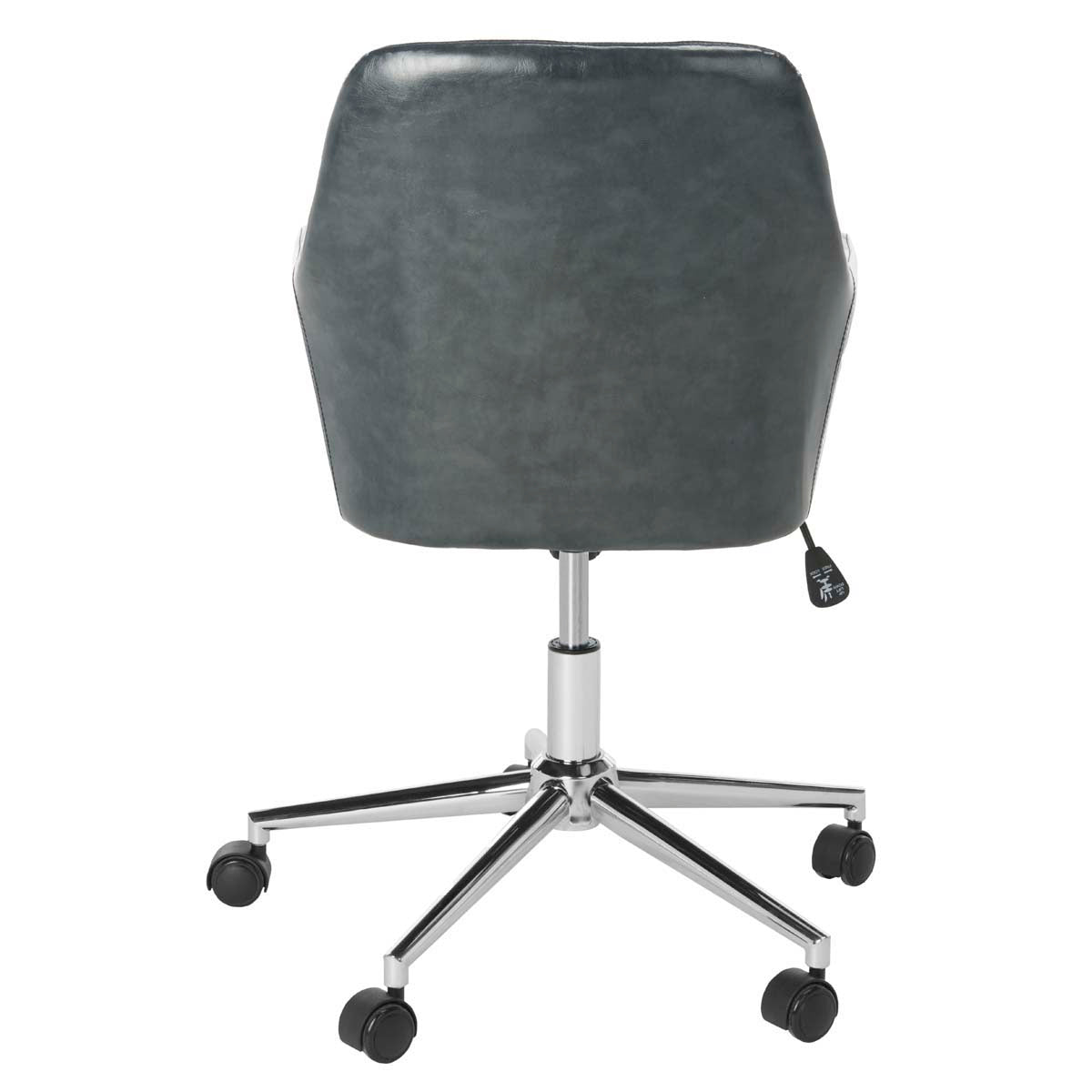 Cadence Swivel Office Chair | Safavieh - OCH7500 - Dark Grey / Chrome