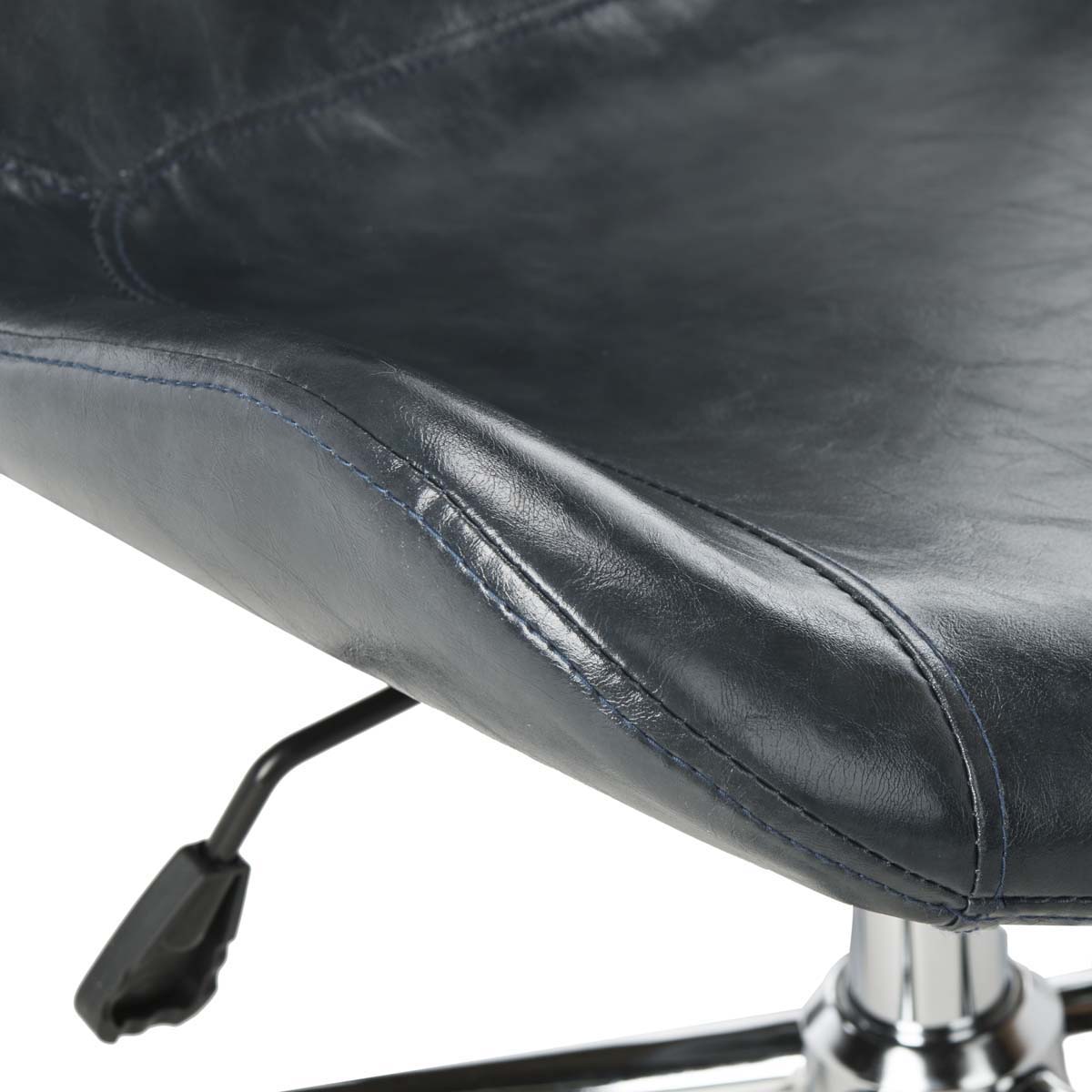 Fletcher Swivel Office Chair | Safavieh - OCH7501 - Dark Grey / Chrome