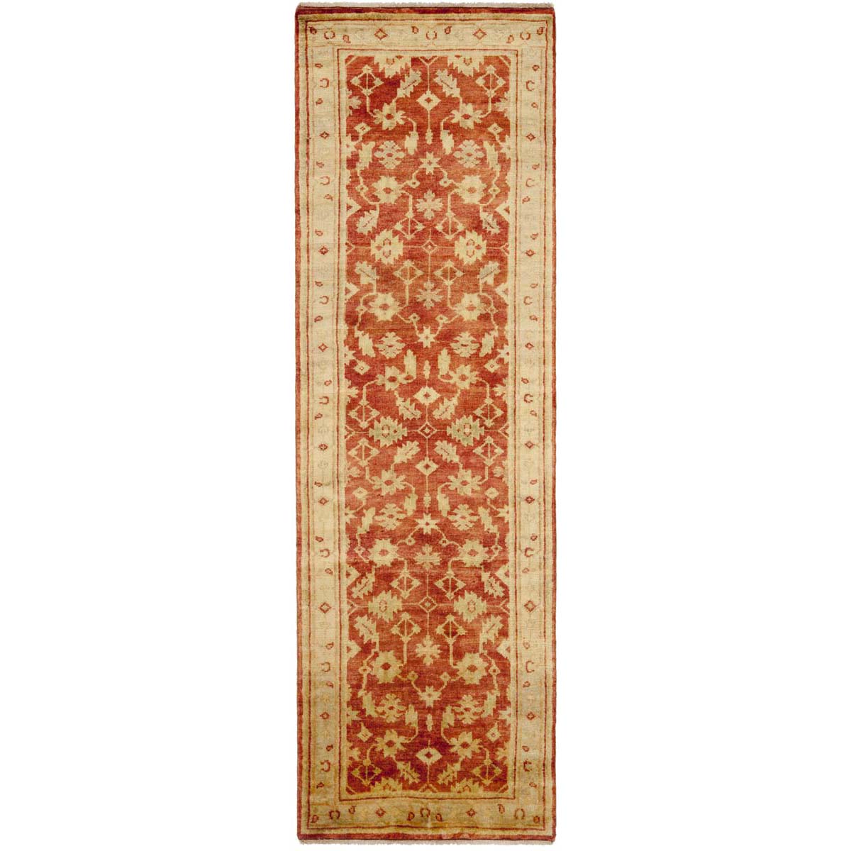 Oushak 119 Rug | Safavieh - OSH119A - Rust / Ivory