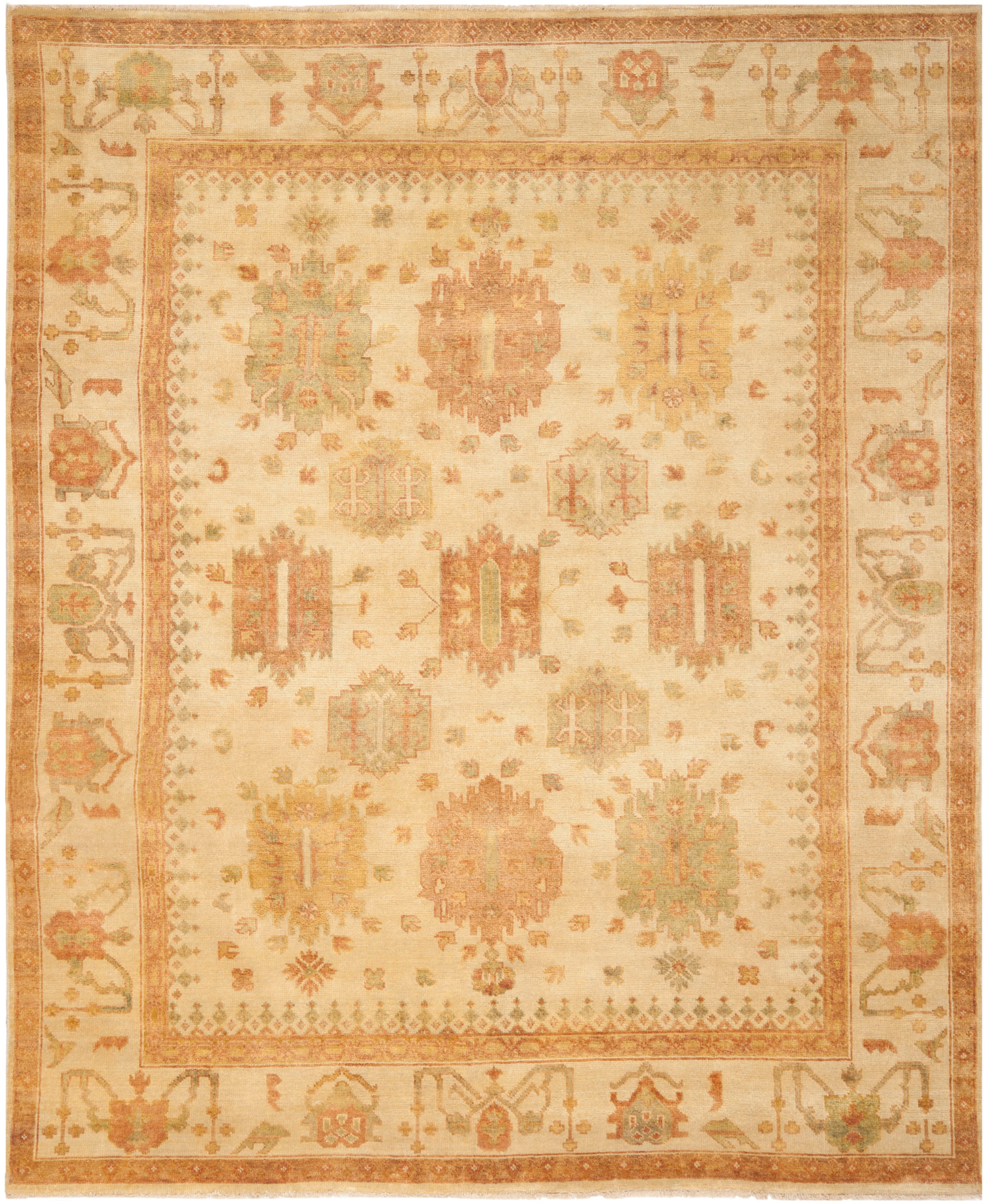 Oushak 126 Rug | Safavieh - OSH126A - Ivory / Ivory