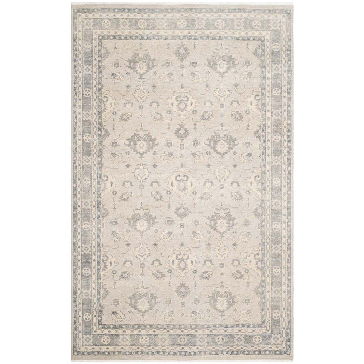 Oushak 838 Rug | Safavieh - OSH838A - Silver