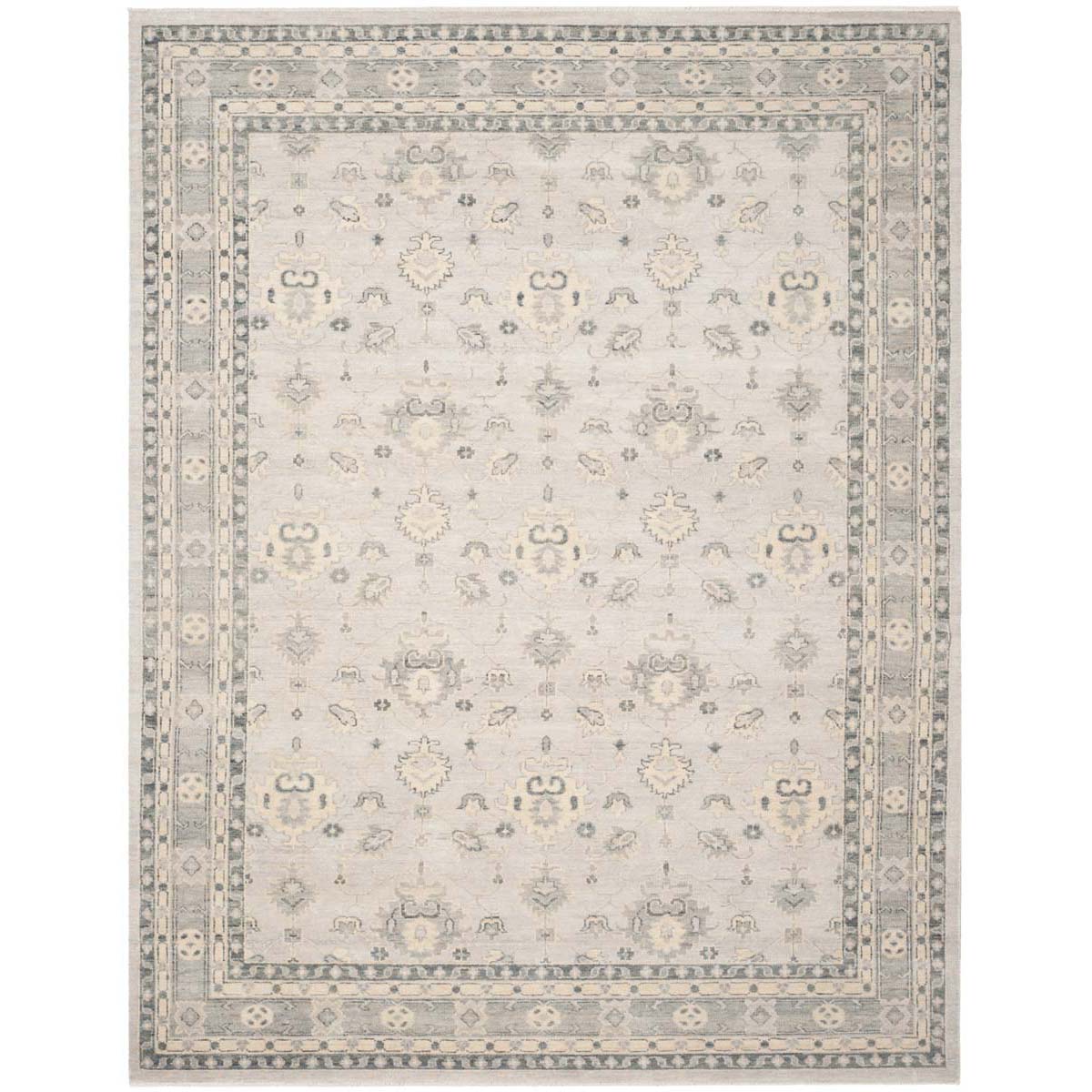 Oushak 838 Rug | Safavieh - OSH838A - Silver