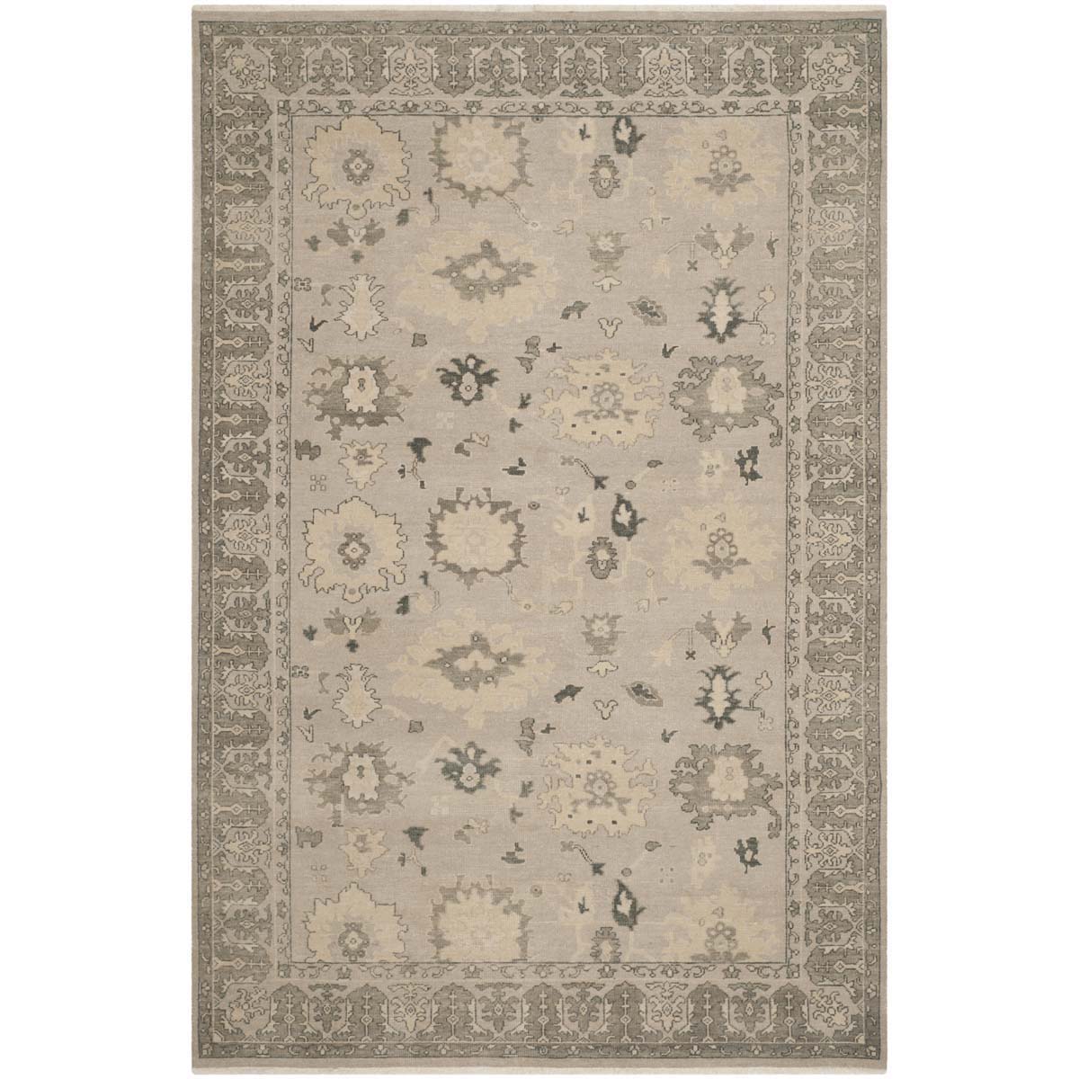 Oushak 889 Rug | Safavieh - OSH889A - Silver / Grey