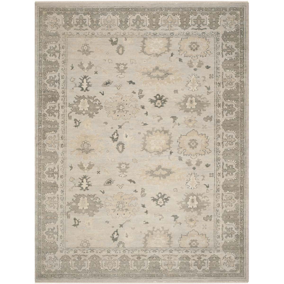 Oushak 889 Rug | Safavieh - OSH889A - Silver / Grey